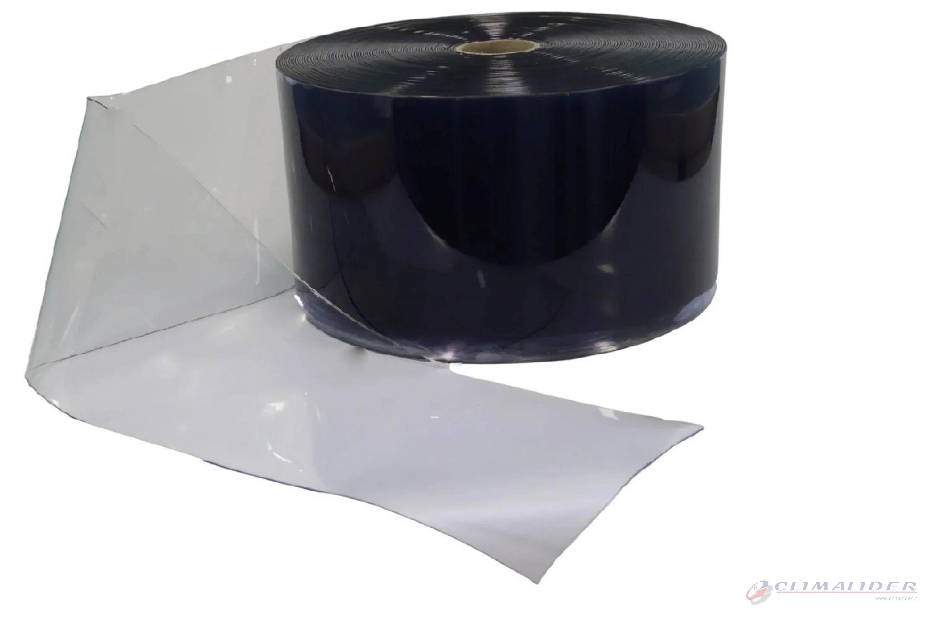 Rollos Lamas de PVC Negro Opaco